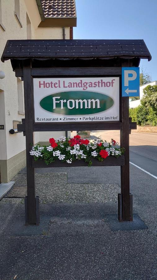 Hotel Landgasthof Fromm Untergruppenbach المظهر الخارجي الصورة